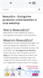 Mobile Screenshot of bewusteco.nl